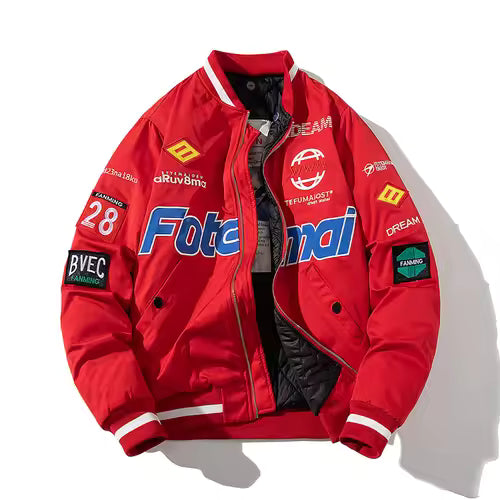 Jersey Baseball Jacket Streetwear Jacket