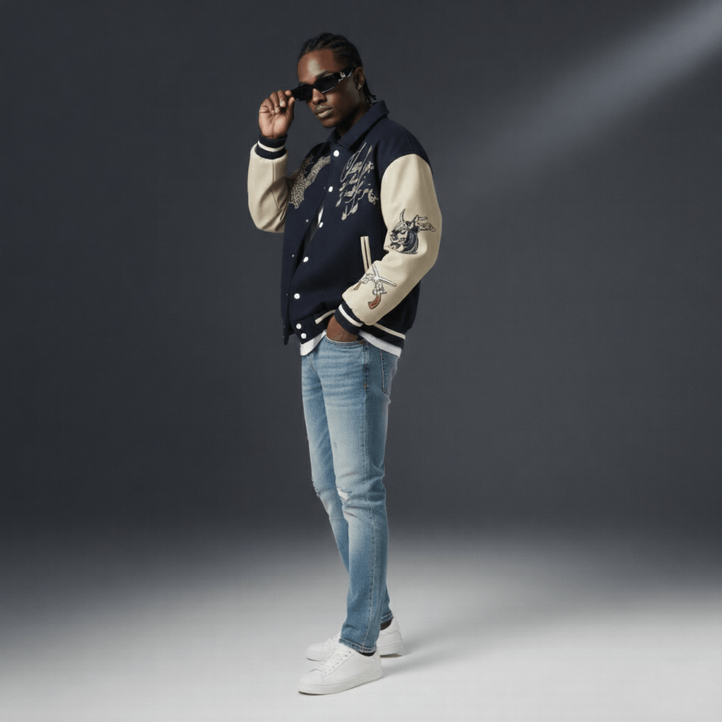 Vintage Varsity Baseball Jacket