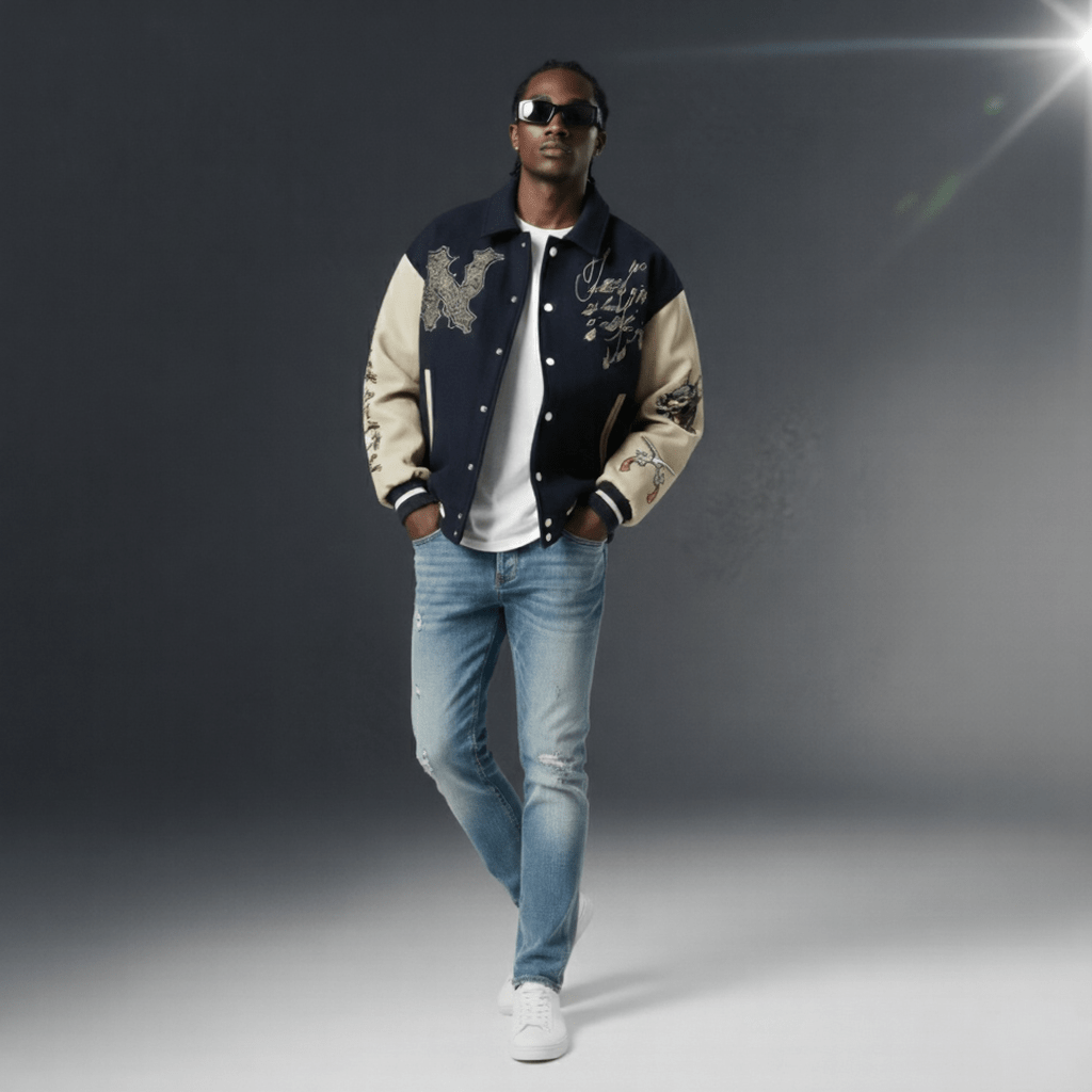 Vintage Varsity Baseball Jacket